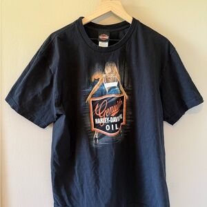 Harley-Davidson Dark Tee with Logo